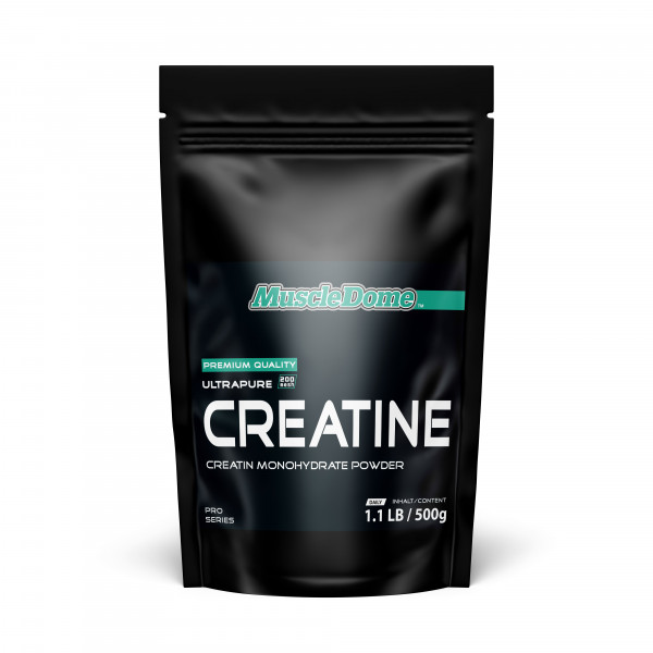 MuscleDome Creatine Powder 500g Zipp-Beutel