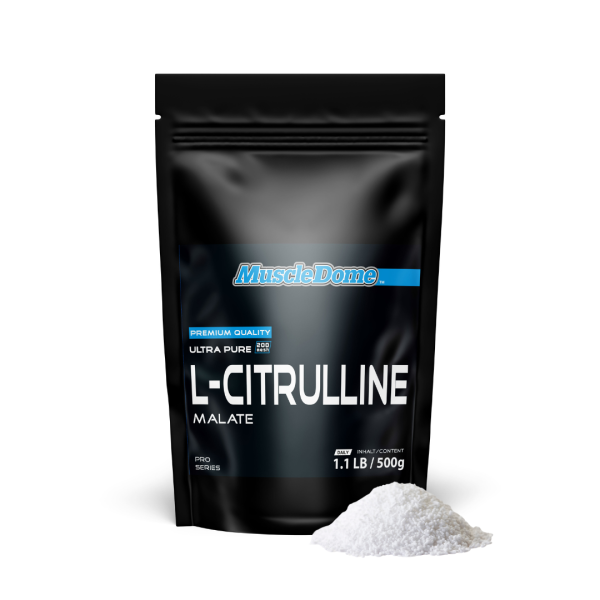 MuscleDome L-Citrulline Powder 500g Zipp-Beutel