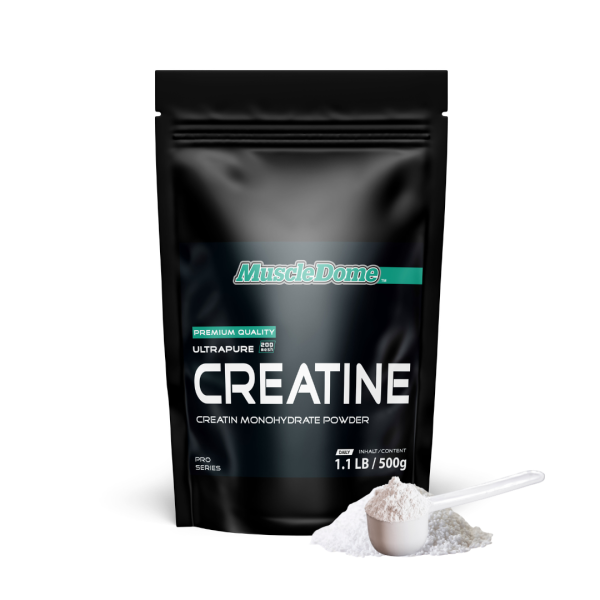 MuscleDome Creatine Powder 500g Zipp-Beutel