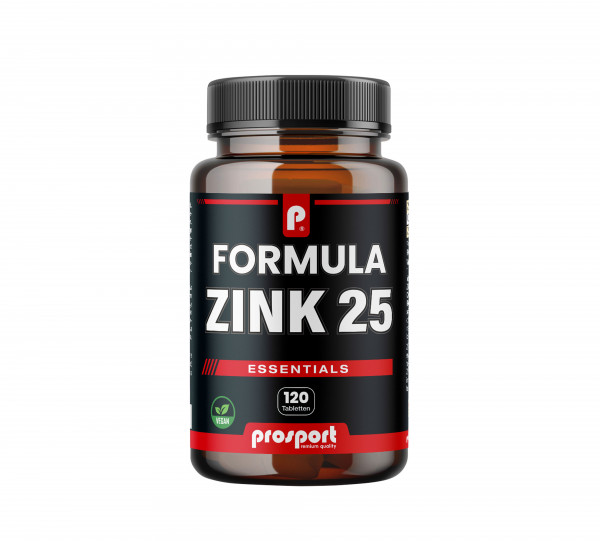 Prosport FORMULA ZINK 25, 120 Tabletten, 90g - Vegan