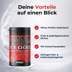 Prosport AMINO 11000 Molkenprotein Hydrolysat 300 Tabletten