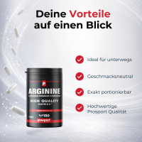 Prosport L-ARGININE 150 Kapseln