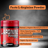 Prosport L-ARGININE POWDER 400g Dose
