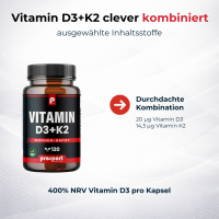 Prosport Vitamin D3+K2 120 Kapseln
