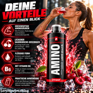 Prosport Amino Liquid direct XL 1000ml Flasche