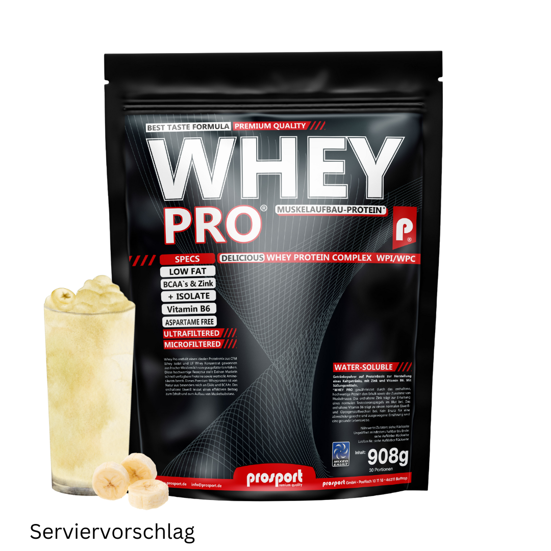 Prosport WHEY PRO ® 908g Beutel Banana
