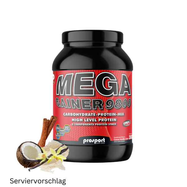 Prosport MEGA GAINER 9800 Cocos-Vanille-Zimt