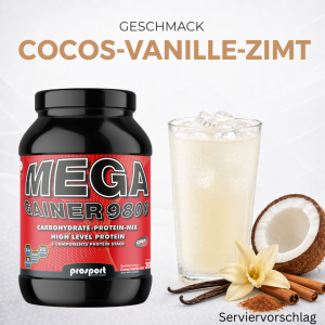 Prosport MEGA GAINER 9800 Cocos-Vanille-Zimt