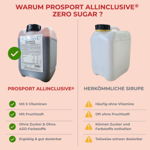 Prosport ALLINCLUSIVE® 5 Liter Kanister Erdbeere