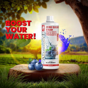 Prosport ALLINCLUSIVE ® 1 Liter Flasche Blue-Berry