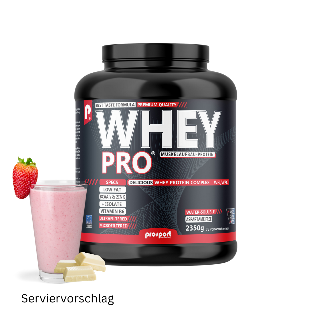 Prosport WHEY PRO ® 2350g Big-Box Strawberry White-Choc