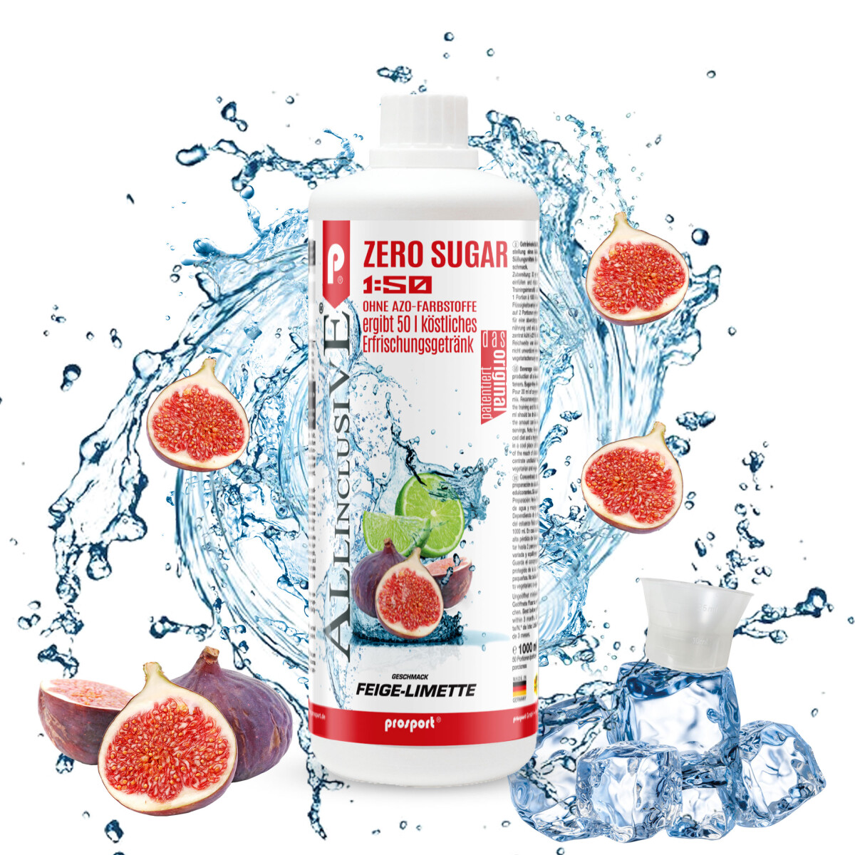 Prosport ALLINCLUSIVE ® 1 Liter Flasche Feige-Limette