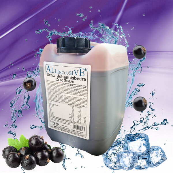 Prosport ALLINCLUSIVE® 5 Liter Kanister Schwarze-Johannisbeere