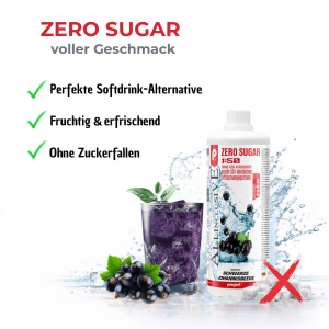 Prosport ALLINCLUSIVE® 1 Liter Flasche Schwarze-Johannisbeere