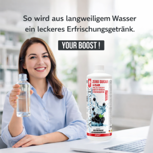 Prosport ALLINCLUSIVE® 1 Liter Flasche Schwarze-Johannisbeere