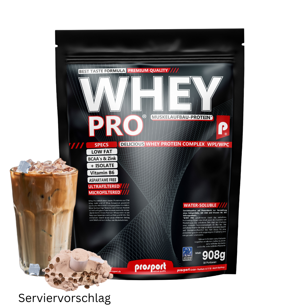 Prosport WHEY PRO® 908g Beutel Iced Coffee