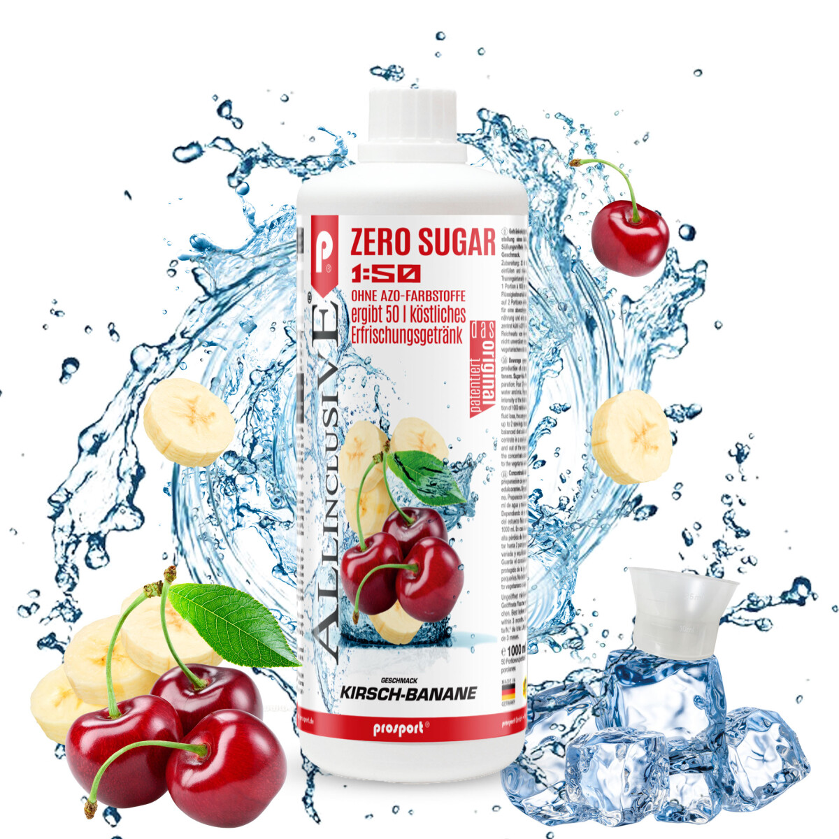 Prosport ALLINCLUSIVE ® 1 Liter Flasche Kirsch-Banane