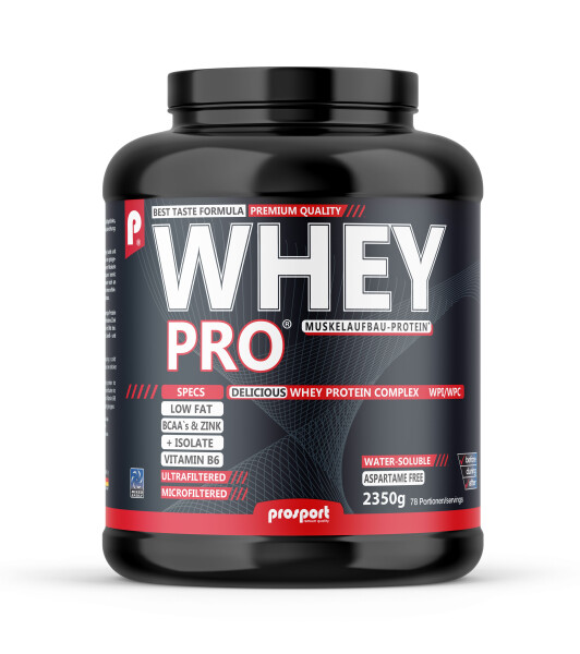 Prosport WHEY PRO® - Konzentrat-Isolat-Mix - 2350g Big-Box