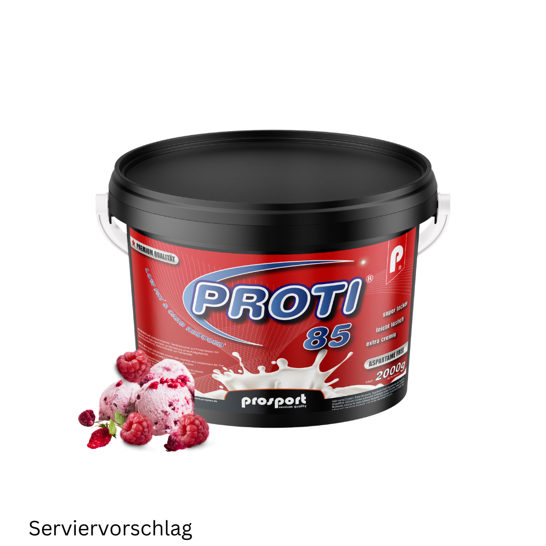 Prosport PROTI ® 85  2000g Eimer Himbeer-Sahne