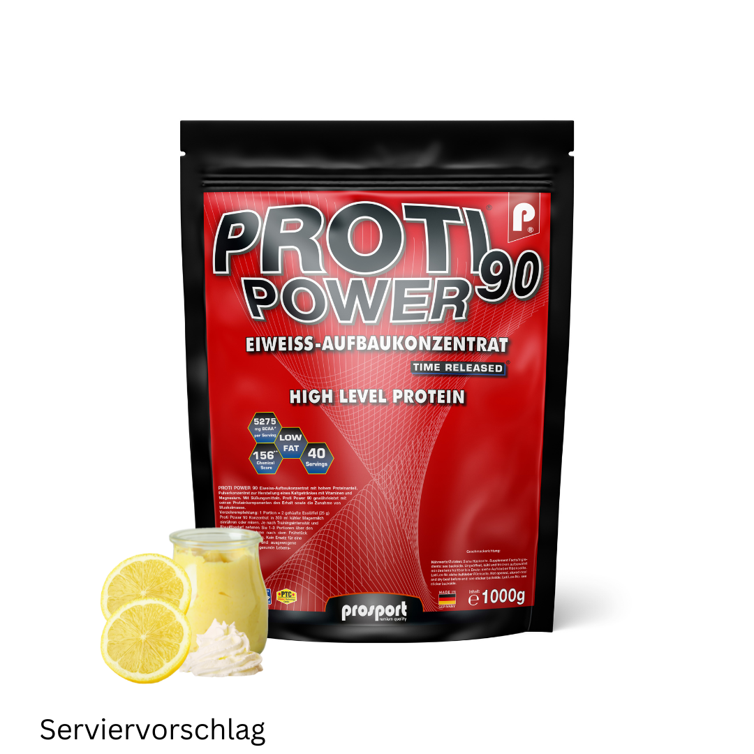 Prosport PROTI POWER ® 90  1000g Beutel Citro-Quark