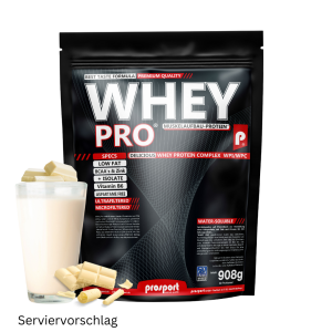Prosport WHEY PRO ® 908g Beutel White-Chocolate