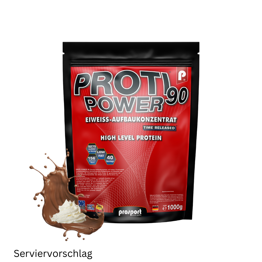 Prosport PROTI POWER ® 90  1000g Beutel Schoko-Sahne