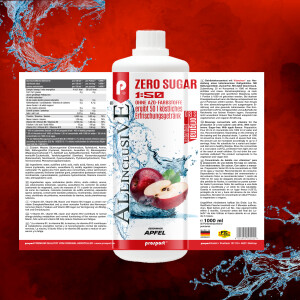 Prosport ALLINCLUSIVE ® 1 Liter Flasche Apfel