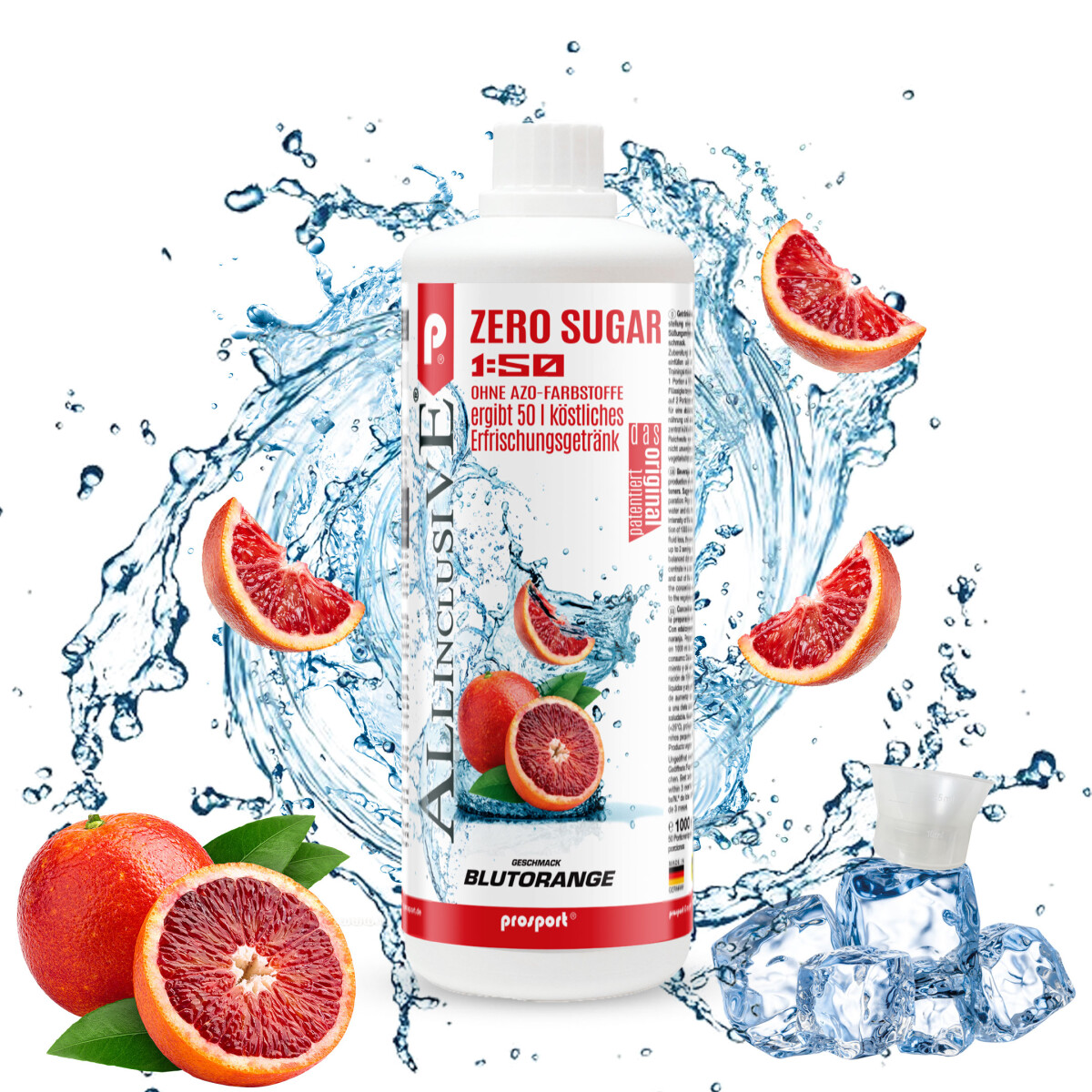 Prosport ALLINCLUSIVE ® 1 Liter Flasche Blutorange