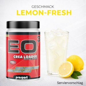 Prosport EO³® CREA LOADER® 2000g Dose Lemon-Fresh