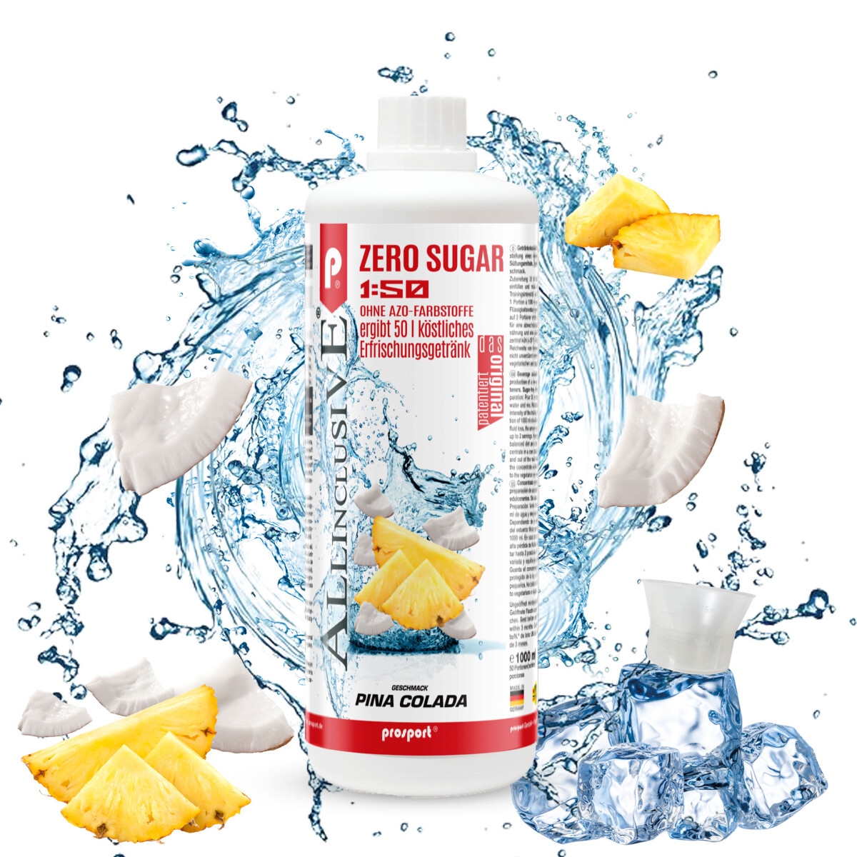 Prosport ALLINCLUSIVE ® 1 Liter Flasche Pina Colada