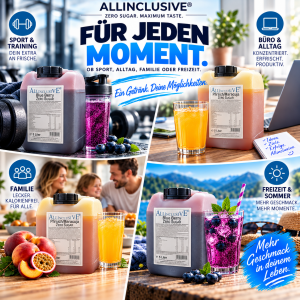 Prosport ALLINCLUSIVE® 5L Premium Getränkekonzentrat - ZERO SUGAR - mit Vitaminen