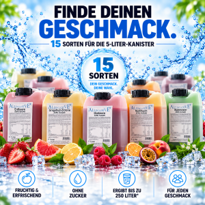 Prosport ALLINCLUSIVE® 5L Premium Getränkekonzentrat - ZERO SUGAR - mit Vitaminen