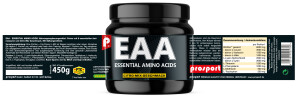 Prosport EAA Powder 450g Dose, alle 8 essentiellen Aminosäuren