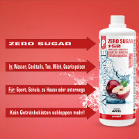 Prosport ALLINCLUSIVE® 1 Liter Flasche Apfel + Dosierpumpe