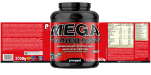 Prosport MEGA GAINER 9800 Schoko-Zimt, 3000g Dose
