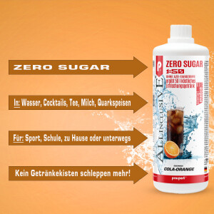 Prosport ALLINCLUSIVE® 2x1 Liter Flasche Cola-Orange
