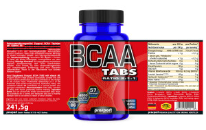 Prosport BCAA Tabletten, 230 Stück, 241,5g Dose