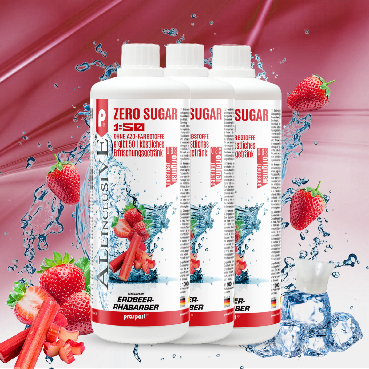 Prosport ALLINCLUSIVE® 3x1 Liter Flasche...