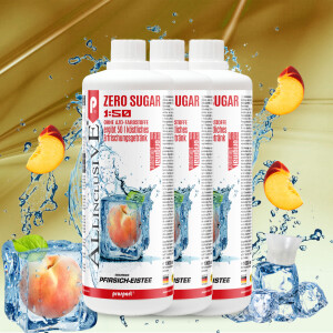 Prosport ALLINCLUSIVE® 3x1 Liter Flasche Pfirsich-Eistee