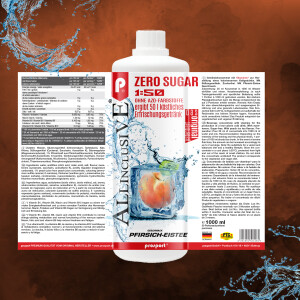 Prosport ALLINCLUSIVE® 3x1 Liter Flasche Pfirsich-Eistee