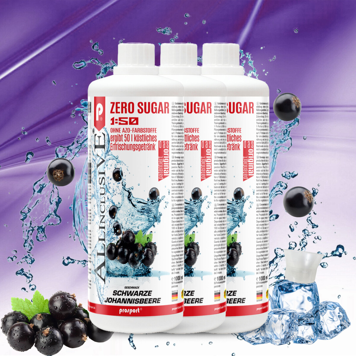 Prosport ALLINCLUSIVE® 3x1 Liter Flasche...