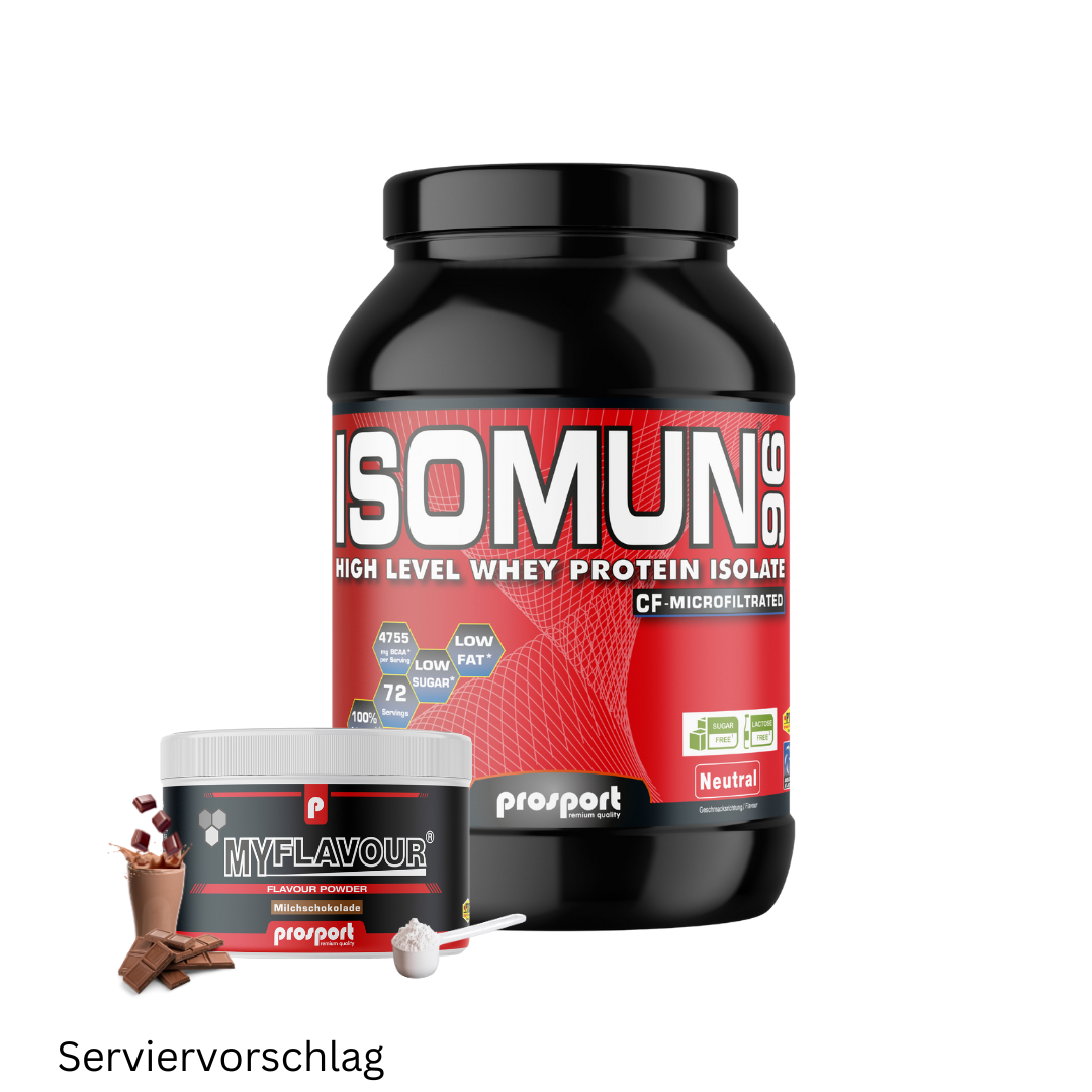 Prosport ISOMUN® 96 1800g Dose Neutral + MyFlavour...