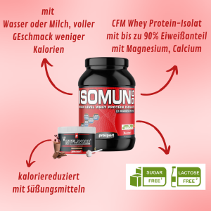 Prosport ISOMUN® 96 Neutral - Whey Isolat - 1800g Dose + MyFlavour® Powder 150g Dose