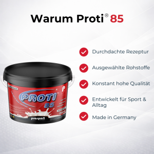 Prosport PROTI® 85  2000g Eimer Pistazie
