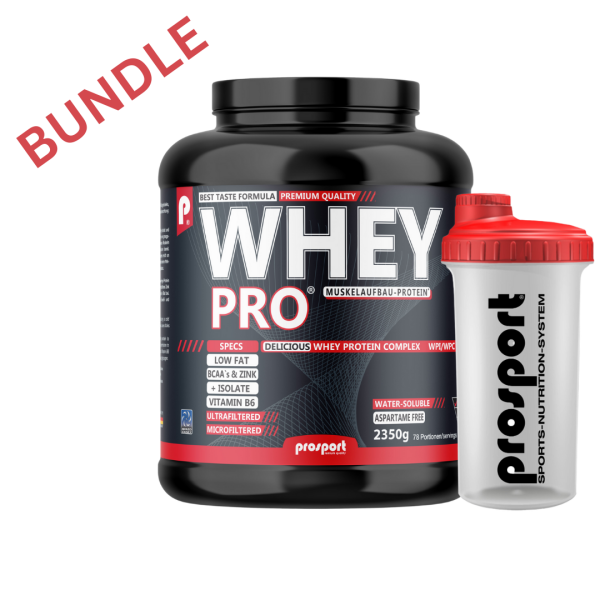 Prosport WHEY PRO® 2350g Big-Box inkl. Shaker