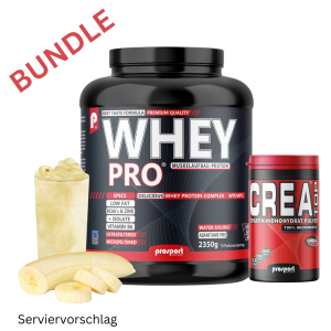 Prosport WHEY PRO® 2350g Big-Box Banana inkl. CREA® TOP 500g