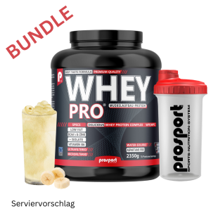 Prosport WHEY PRO ® 2350g Big-Box Banana inkl. Shaker