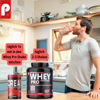 Prosport WHEY PRO® 2350g Big-Box Choc & Cookie inkl. CREA® TOP 500g