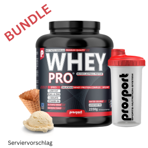 Prosport WHEY PRO ® 2350g Big-Box Ice-Cream inkl. Shaker