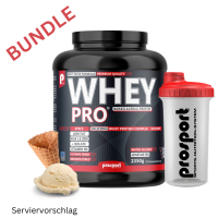Prosport WHEY PRO ® 2350g Big-Box Ice-Cream inkl. Shaker
